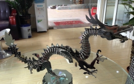 WB在线平台激光切割工艺品