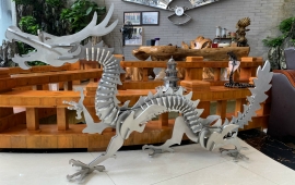 WB在线平台大型龙工艺品